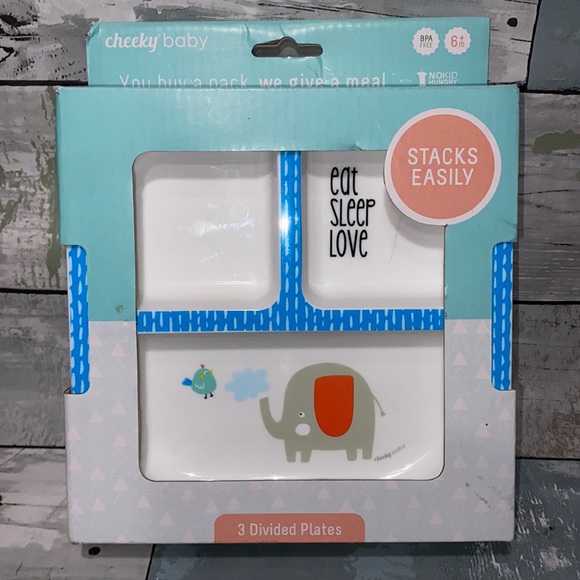 NEW* Toddler divided plates 2 Sets bundle - Picture 3 of 5